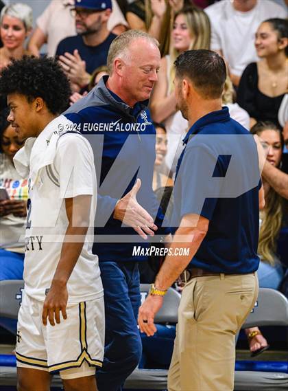 Thumbnail 3 in Cocoa Beach vs. Holy Trinity Episcopal Academy (FHSAA 3A District 5 Final) photogallery.