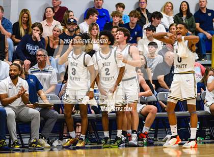 Thumbnail 2 in Cocoa Beach vs. Holy Trinity Episcopal Academy (FHSAA 3A District 5 Final) photogallery.