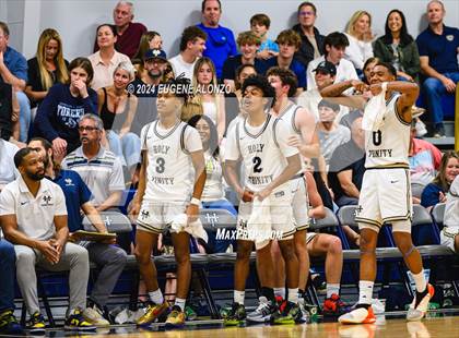 Thumbnail 3 in Cocoa Beach vs. Holy Trinity Episcopal Academy (FHSAA 3A District 5 Final) photogallery.