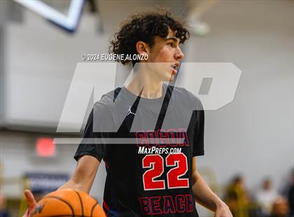 Thumbnail 2 in Cocoa Beach vs. Holy Trinity Episcopal Academy (FHSAA 3A District 5 Final) photogallery.