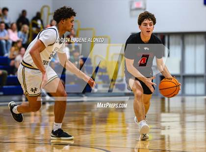 Thumbnail 2 in Cocoa Beach vs. Holy Trinity Episcopal Academy (FHSAA 3A District 5 Final) photogallery.