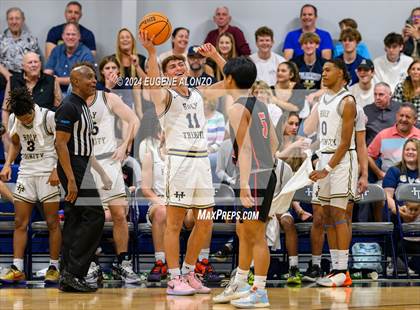 Thumbnail 2 in Cocoa Beach vs. Holy Trinity Episcopal Academy (FHSAA 3A District 5 Final) photogallery.