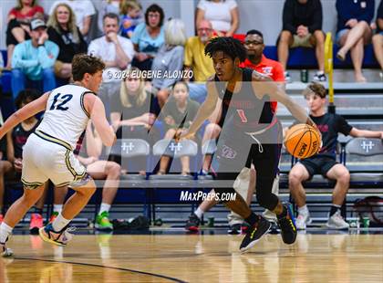 Thumbnail 3 in Cocoa Beach vs. Holy Trinity Episcopal Academy (FHSAA 3A District 5 Final) photogallery.