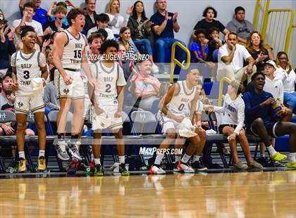 Thumbnail 2 in Cocoa Beach vs. Holy Trinity Episcopal Academy (FHSAA 3A District 5 Final) photogallery.