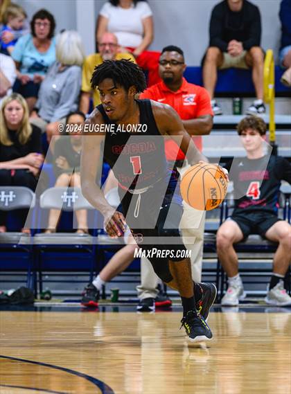 Thumbnail 2 in Cocoa Beach vs. Holy Trinity Episcopal Academy (FHSAA 3A District 5 Final) photogallery.
