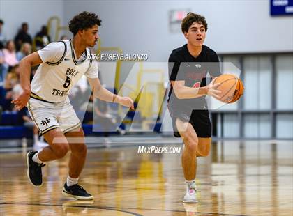 Thumbnail 3 in Cocoa Beach vs. Holy Trinity Episcopal Academy (FHSAA 3A District 5 Final) photogallery.