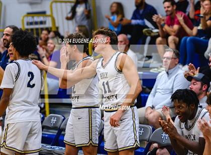 Thumbnail 3 in Cocoa Beach vs. Holy Trinity Episcopal Academy (FHSAA 3A District 5 Final) photogallery.