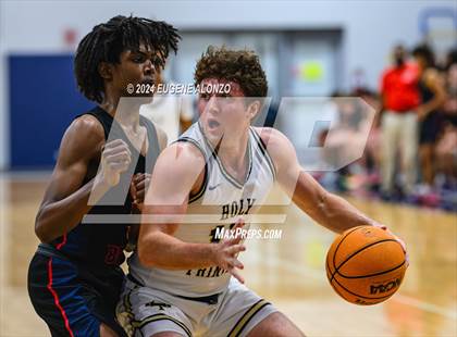 Thumbnail 3 in Cocoa Beach vs. Holy Trinity Episcopal Academy (FHSAA 3A District 5 Final) photogallery.
