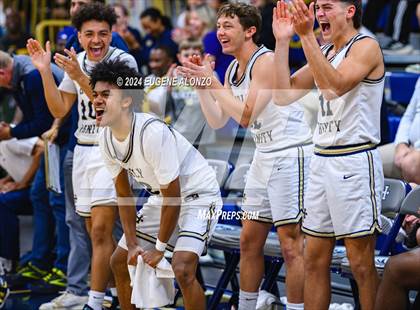 Thumbnail 1 in Cocoa Beach vs. Holy Trinity Episcopal Academy (FHSAA 3A District 5 Final) photogallery.