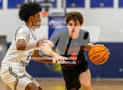 Thumbnail 1 in Cocoa Beach vs. Holy Trinity Episcopal Academy (FHSAA 3A District 5 Final) photogallery.