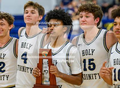 Thumbnail 2 in Cocoa Beach vs. Holy Trinity Episcopal Academy (FHSAA 3A District 5 Final) photogallery.