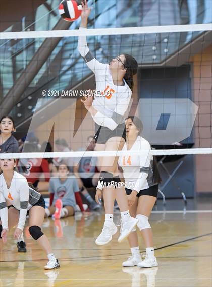 Thumbnail 2 in Globe vs Phoenix Christian (EPIC Tournament Chandler Prep Invite)  photogallery.