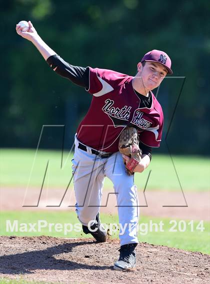 Thumbnail 1 in North Haven @ Notre Dame (CIAC Class L 1st Round) photogallery.