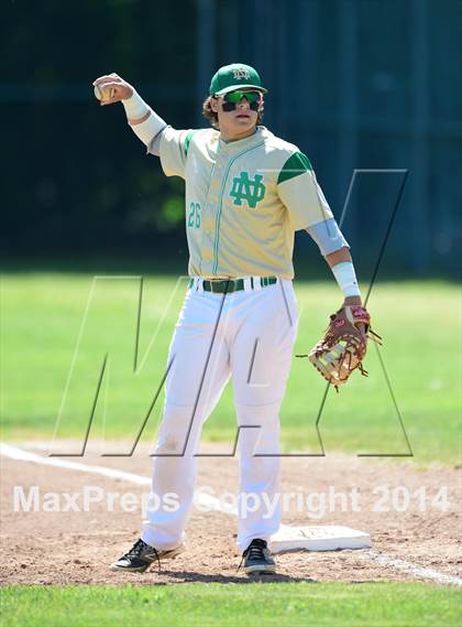Thumbnail 2 in North Haven @ Notre Dame (CIAC Class L 1st Round) photogallery.
