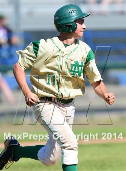 Thumbnail 2 in North Haven @ Notre Dame (CIAC Class L 1st Round) photogallery.