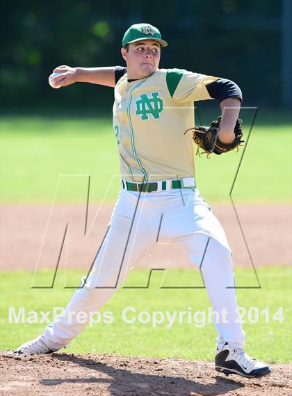 Thumbnail 2 in North Haven @ Notre Dame (CIAC Class L 1st Round) photogallery.