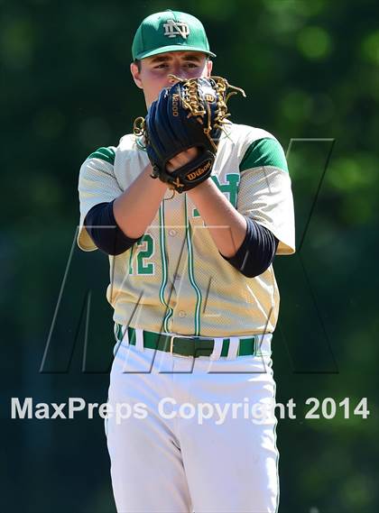 Thumbnail 3 in North Haven @ Notre Dame (CIAC Class L 1st Round) photogallery.