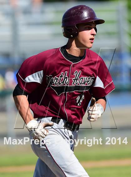 Thumbnail 3 in North Haven @ Notre Dame (CIAC Class L 1st Round) photogallery.