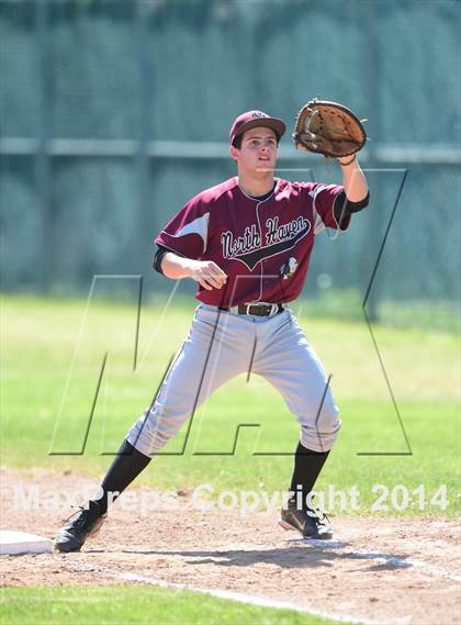 Thumbnail 2 in North Haven @ Notre Dame (CIAC Class L 1st Round) photogallery.