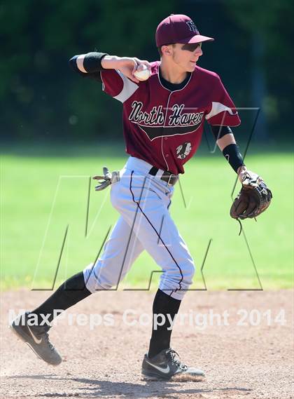 Thumbnail 2 in North Haven @ Notre Dame (CIAC Class L 1st Round) photogallery.