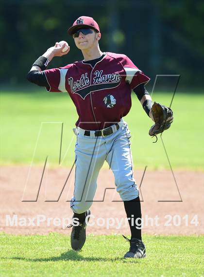 Thumbnail 2 in North Haven @ Notre Dame (CIAC Class L 1st Round) photogallery.