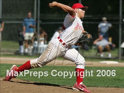 Thumbnail 2 in Elk Grove vs Jesuit (Section Playoffs) photogallery.