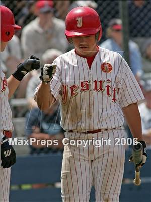 Thumbnail 2 in Elk Grove vs Jesuit (Section Playoffs) photogallery.