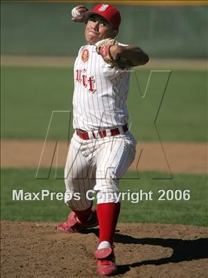 Thumbnail 3 in Elk Grove vs Jesuit (Section Playoffs) photogallery.