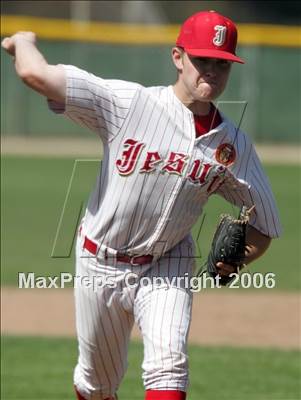 Thumbnail 2 in Elk Grove vs Jesuit (Section Playoffs) photogallery.