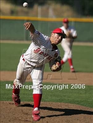 Thumbnail 2 in Elk Grove vs Jesuit (Section Playoffs) photogallery.