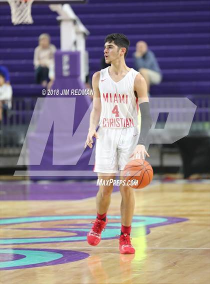 Thumbnail 3 in Miami Christian vs. Immaculate Conception (City of Palms Classic) photogallery.
