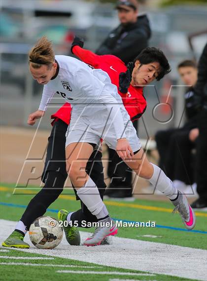Thumbnail 2 in Taft vs. Crespi (Valley Kickoff Classic) photogallery.