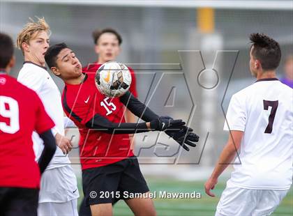 Thumbnail 2 in Taft vs. Crespi (Valley Kickoff Classic) photogallery.