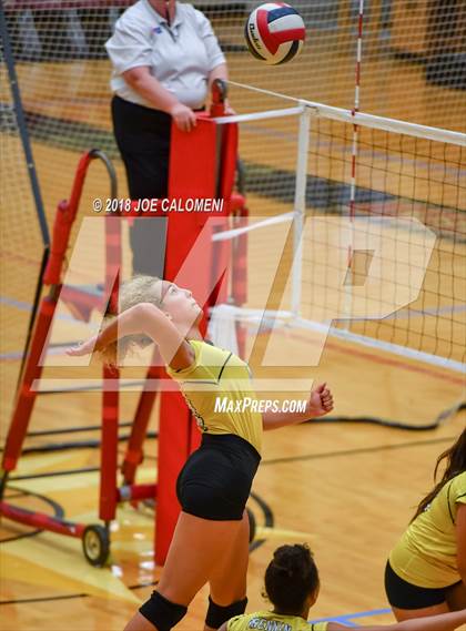 Thumbnail 2 in Brennan vs Seguin (NEISD Volleyball Tournament) photogallery.