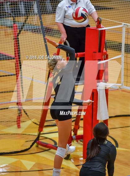 Thumbnail 3 in Brennan vs Seguin (NEISD Volleyball Tournament) photogallery.