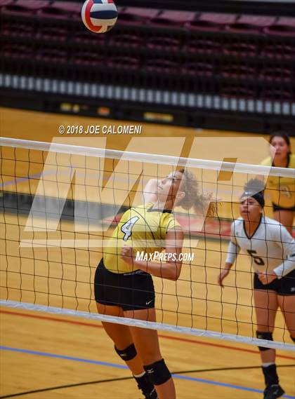 Thumbnail 2 in Brennan vs Seguin (NEISD Volleyball Tournament) photogallery.