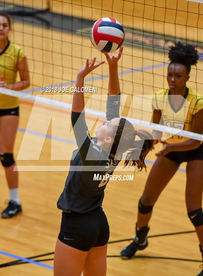 Thumbnail 2 in Brennan vs Seguin (NEISD Volleyball Tournament) photogallery.