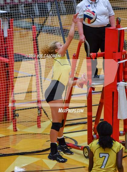 Thumbnail 3 in Brennan vs Seguin (NEISD Volleyball Tournament) photogallery.