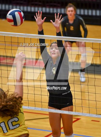 Thumbnail 2 in Brennan vs Seguin (NEISD Volleyball Tournament) photogallery.