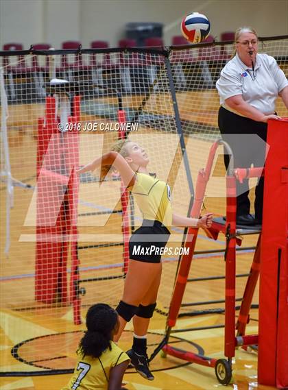 Thumbnail 2 in Brennan vs Seguin (NEISD Volleyball Tournament) photogallery.