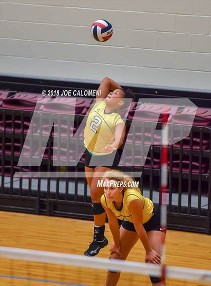 Thumbnail 3 in Brennan vs Seguin (NEISD Volleyball Tournament) photogallery.