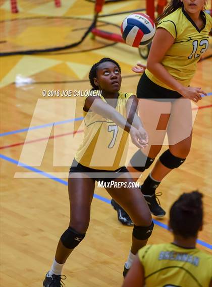 Thumbnail 3 in Brennan vs Seguin (NEISD Volleyball Tournament) photogallery.