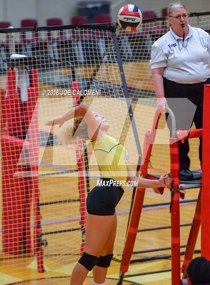 Thumbnail 2 in Brennan vs Seguin (NEISD Volleyball Tournament) photogallery.