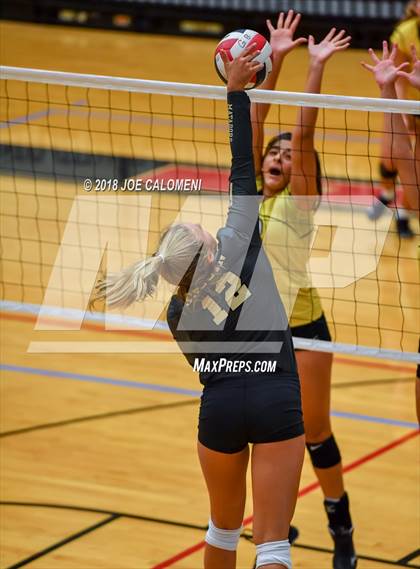 Thumbnail 2 in Brennan vs Seguin (NEISD Volleyball Tournament) photogallery.
