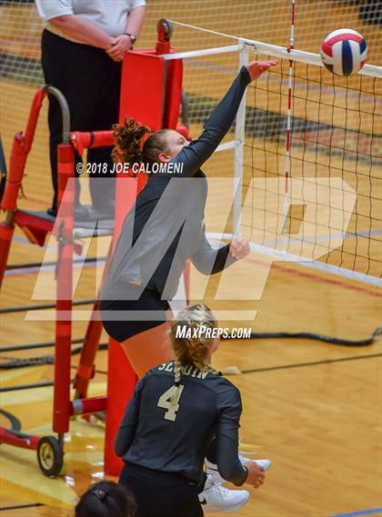 Thumbnail 2 in Brennan vs Seguin (NEISD Volleyball Tournament) photogallery.