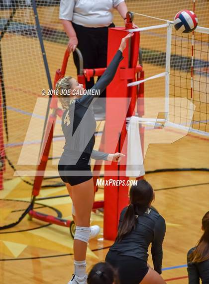Thumbnail 1 in Brennan vs Seguin (NEISD Volleyball Tournament) photogallery.