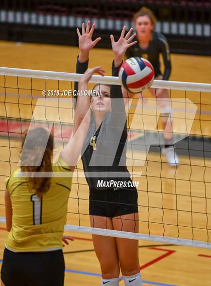 Thumbnail 2 in Brennan vs Seguin (NEISD Volleyball Tournament) photogallery.