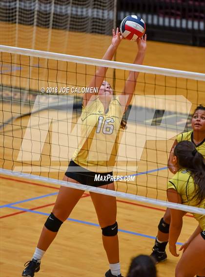 Thumbnail 3 in Brennan vs Seguin (NEISD Volleyball Tournament) photogallery.