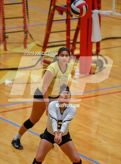 Thumbnail 3 in Brennan vs Seguin (NEISD Volleyball Tournament) photogallery.