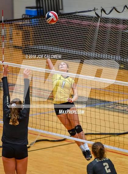 Thumbnail 3 in Brennan vs Seguin (NEISD Volleyball Tournament) photogallery.